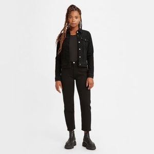 Levi’s Wedgie Straight, black